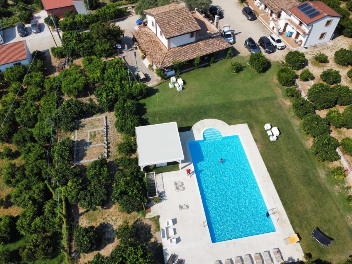 Agriturismo Trappeto Vecchio San Demetrio Corone Ngoại thất bức ảnh